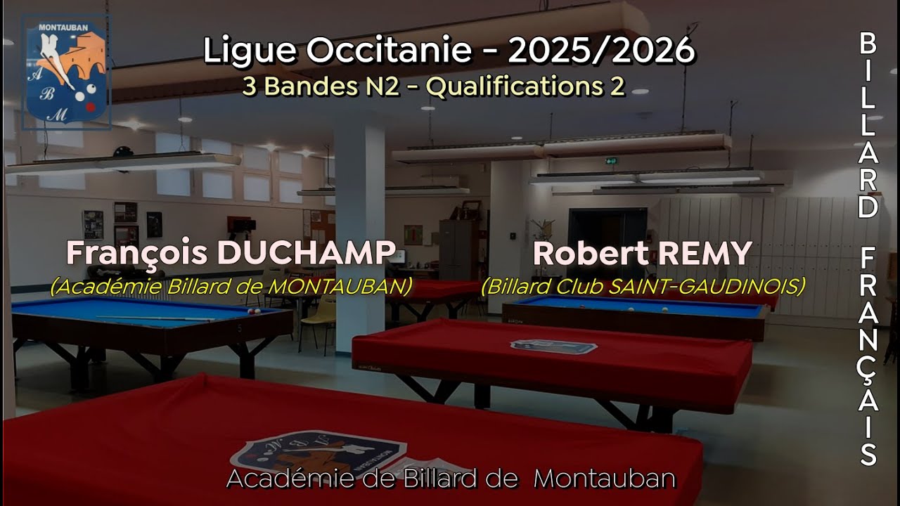 Ligue OCCITANIE - 3 Bandes Nationale 2 - Q3