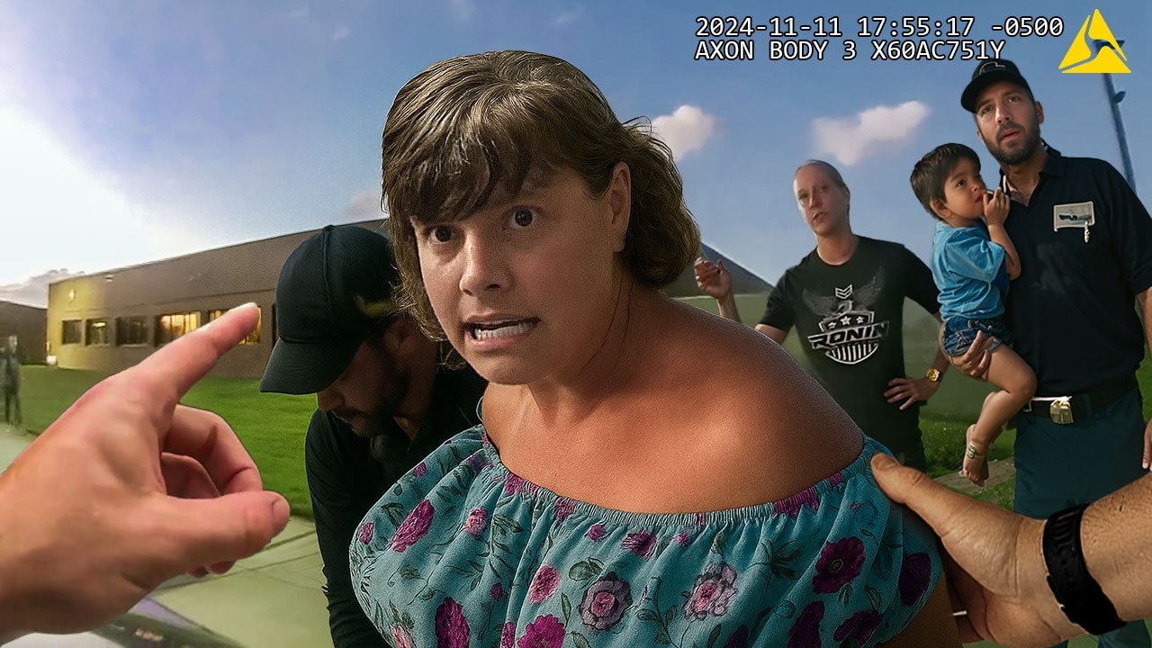Police Save Kid From EXTREMELY Terrifying Mom at Custody Exchange