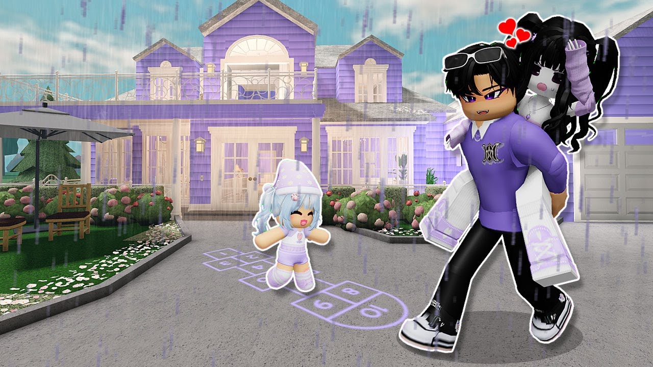 DIPAKSA LAVIN MAIN UJAN SAMPEK DIGENDONG | BLOXBURG RP