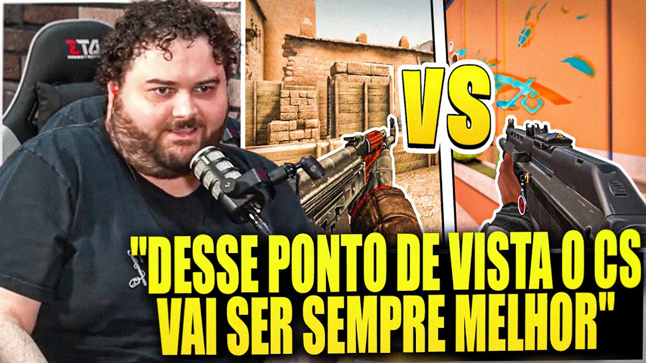 BIDA PREFERE CS ou VALORANT?