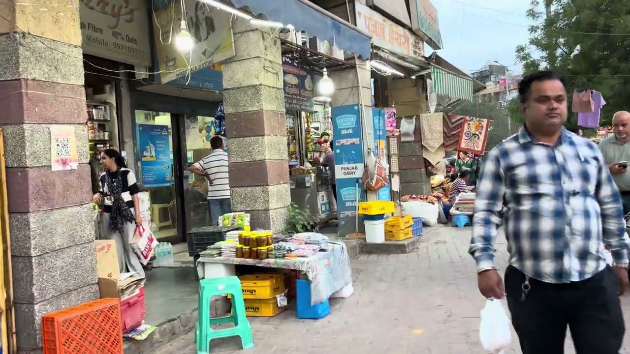 Dwarka Evening Walk 🔥🇮🇳Sector 6 to Sector 10 Market Buzz 🌆🚶&zwj;♂️ | Lights, Crowds & Street Food Vibes.