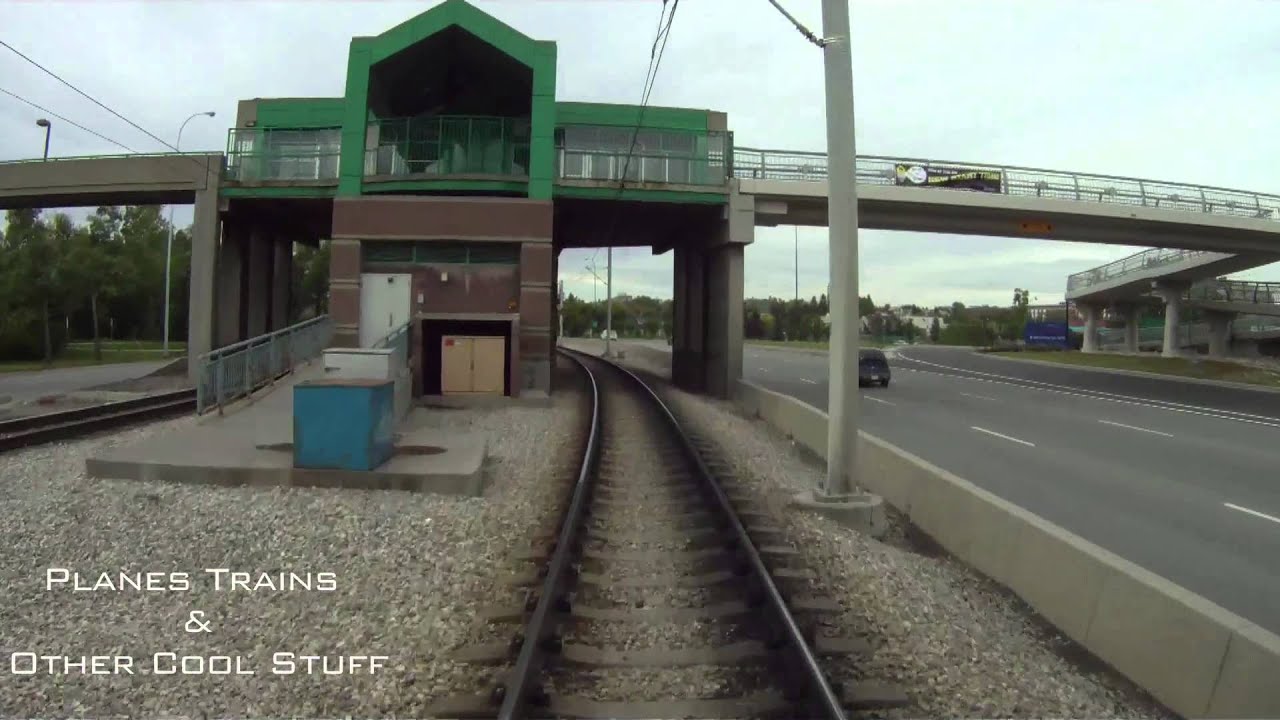 2010, Calgary Transit Northeast LRT cab ride run - Calgary, AB