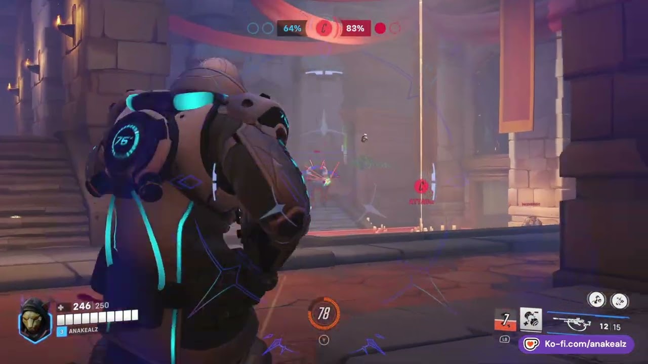 Sharpshooter Supreme: Ana Kealz Dominates Overwatch 2 - No Commentary - Xbox 1080p 60fps