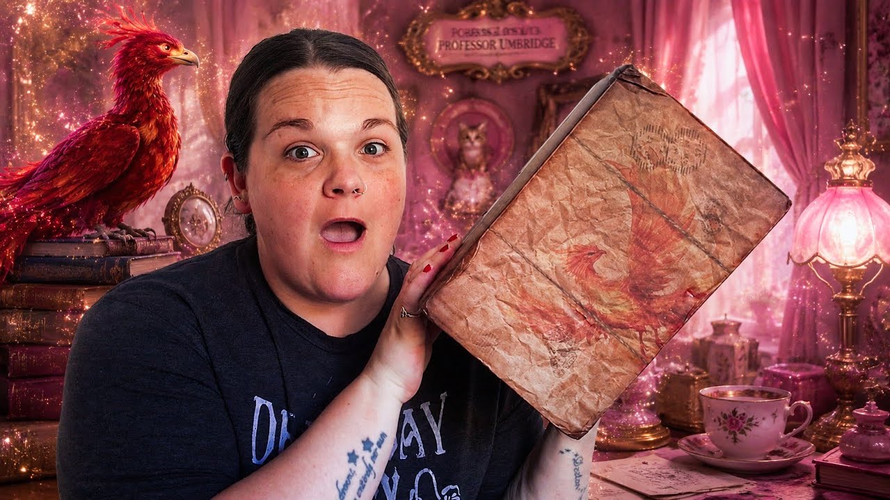 РАСПАКОВКА ПОДПИСОЧНОЙ КОРОБКИ WIZARDING TRUNK ПО 5-МУ КУРСУ! | ГАРРИ ПОТТЕР