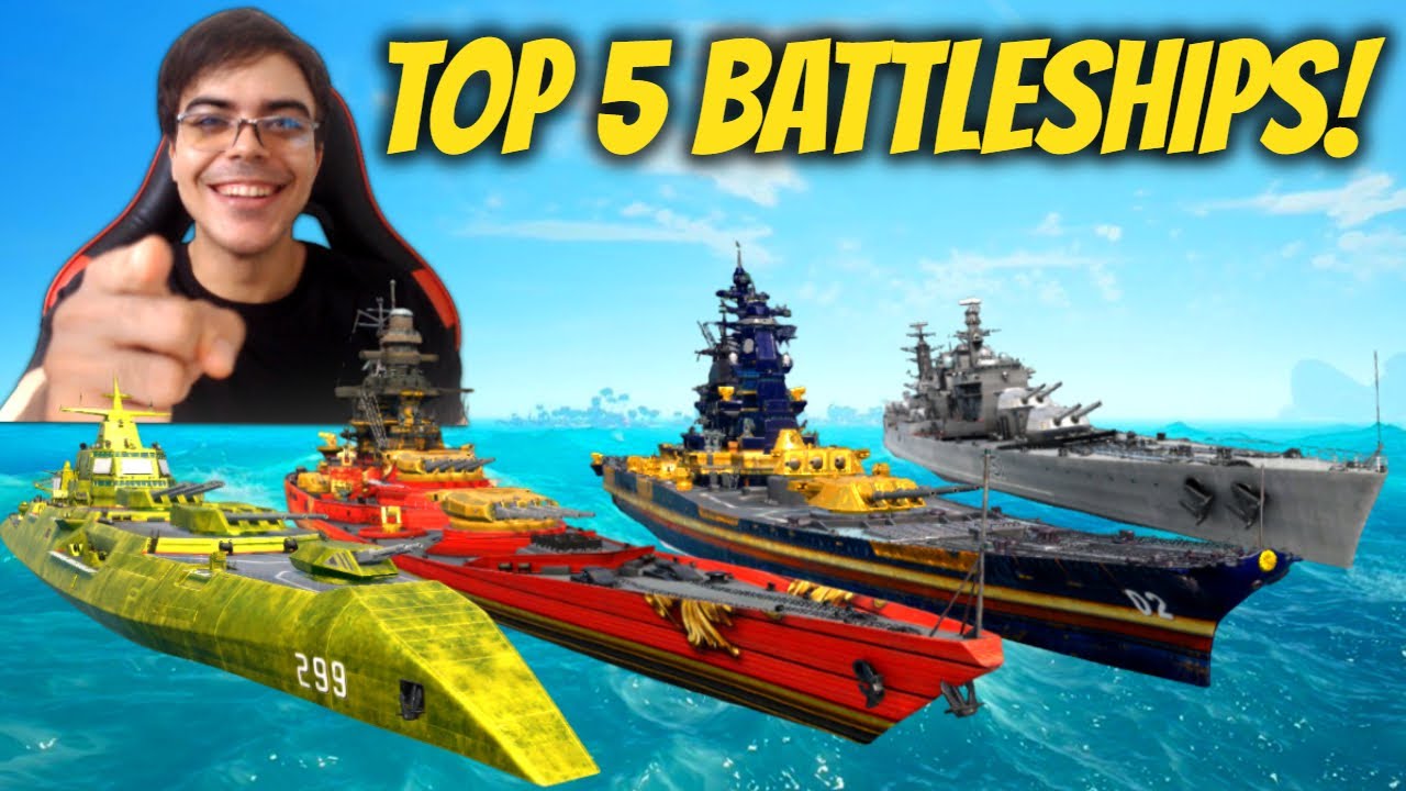Топ-5 лучших линкоров в Modern Warships после обновления баланса.