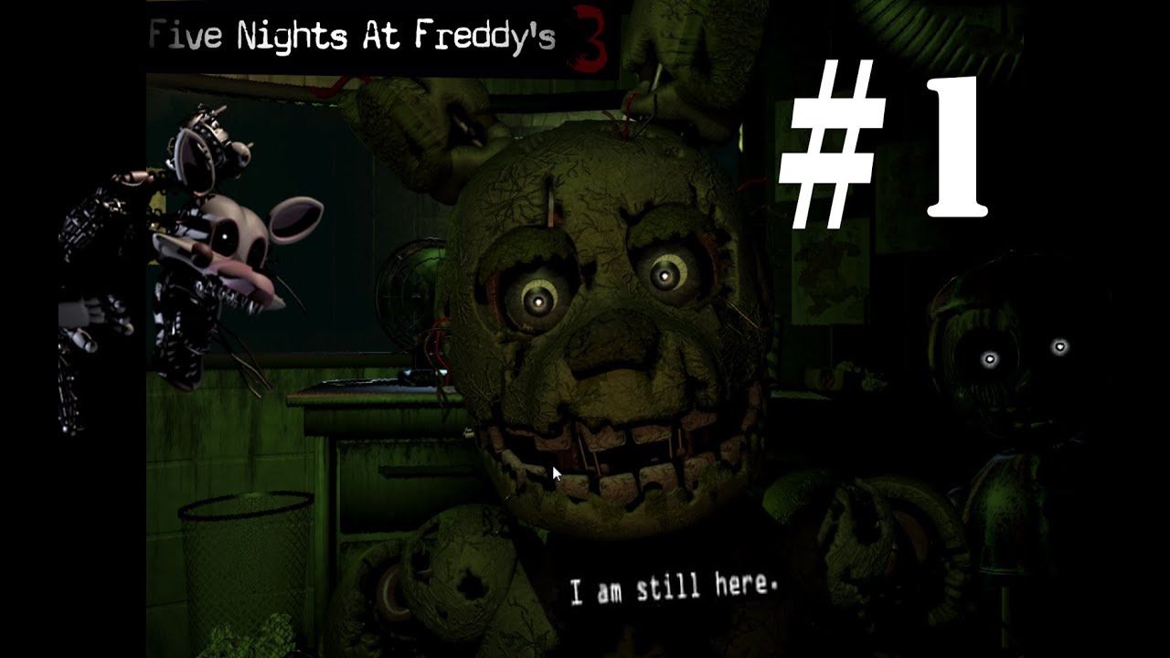 PUPU EI HALUA OLLA KAVERI!! (Five Nights At Freddy's 3: Osa 1)