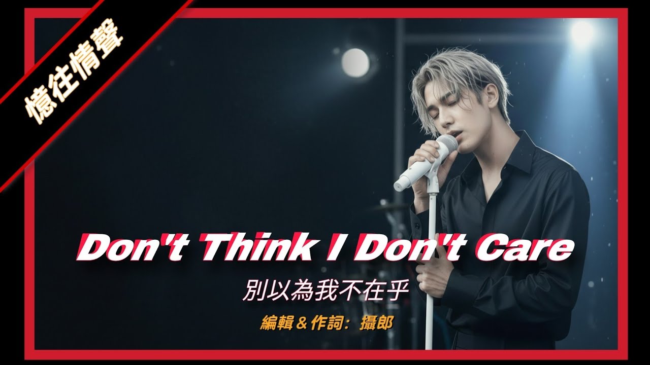 Don't think I don't care (別以為我不在乎）Heartbreaking sounds, sad love songs #lovemusic #originallyrics