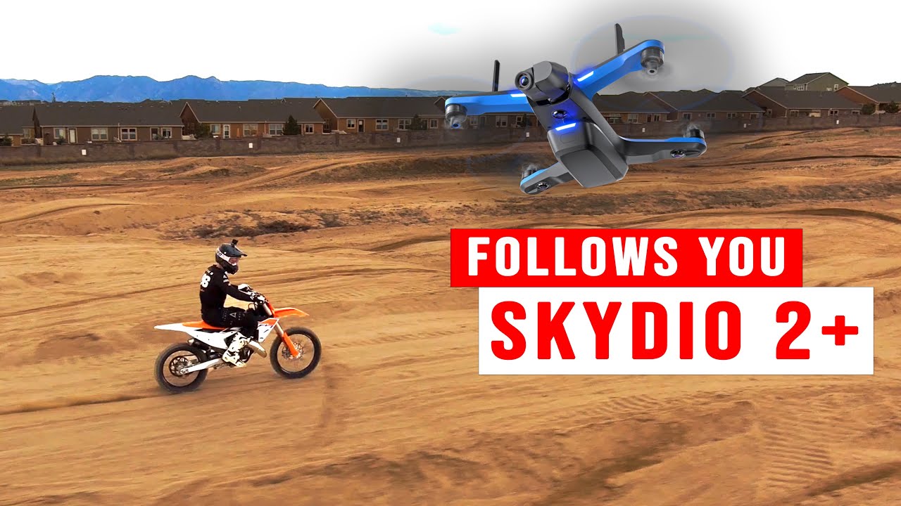 Perfect drone for Dirtbikes | Skydio 2+