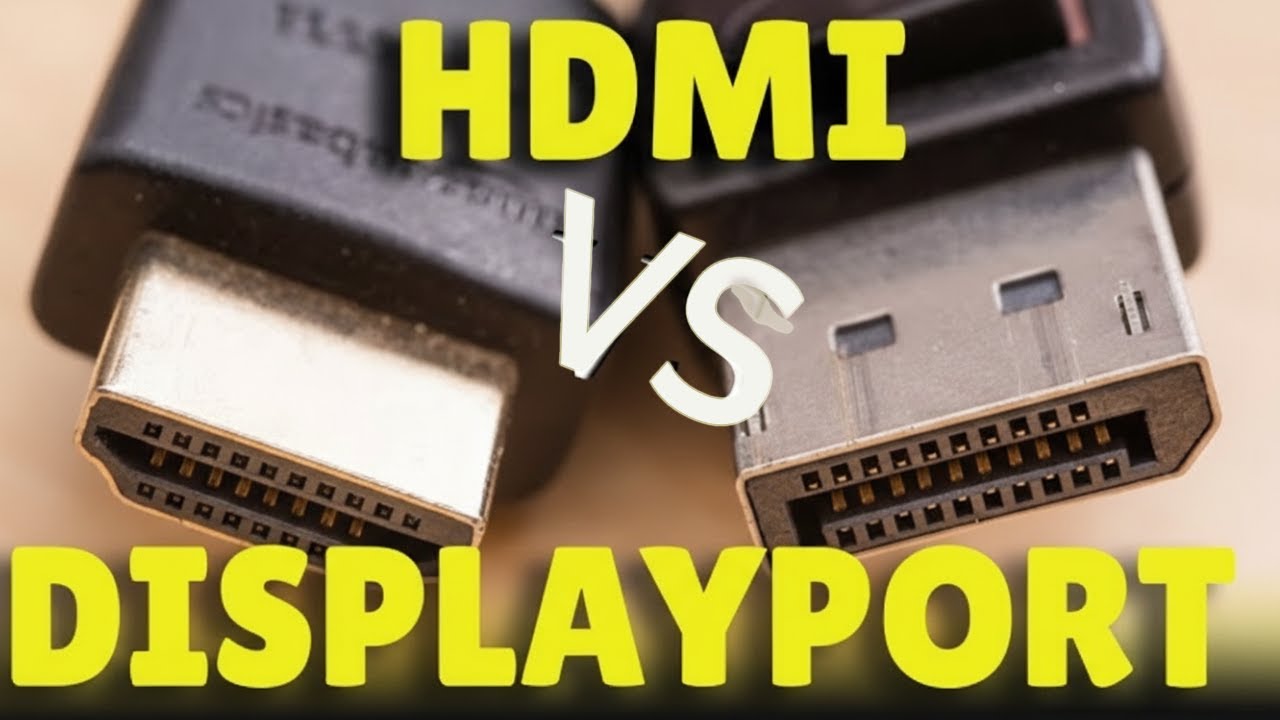 HDMI vs DisplayPort  Which Cable is Faster & Better