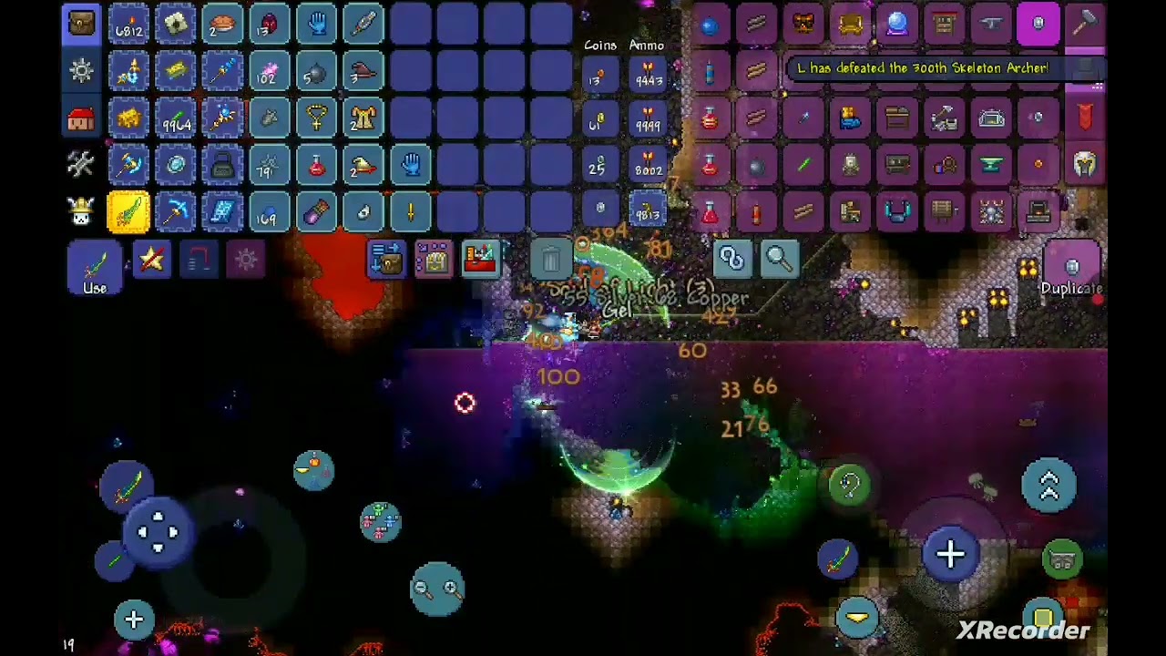 Tring to get a new achievement achievement in terraria