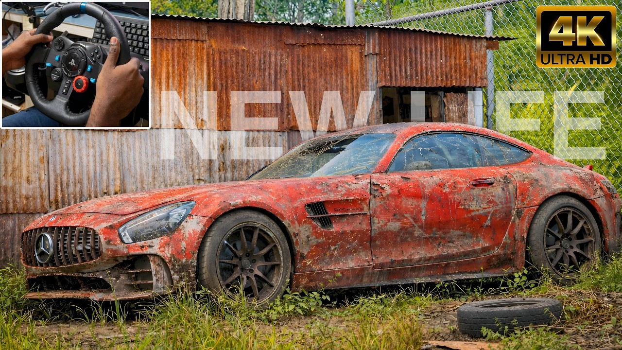 ABANDONED AMG RESTORATION 😱 From Rust to RACE MONSTER! | Forza Horizon 5 G29