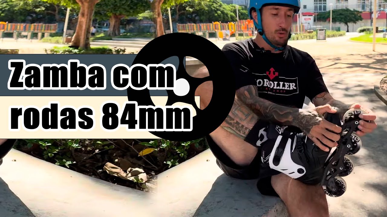 Patinando a primeira vez com rodas 84mm | Felipe Zambardino