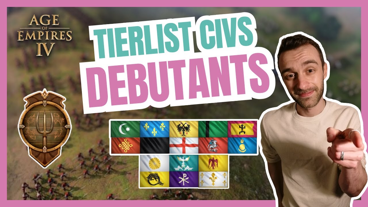 Tierlist des meilleures civilisations pour débuter Age of Empires IV !