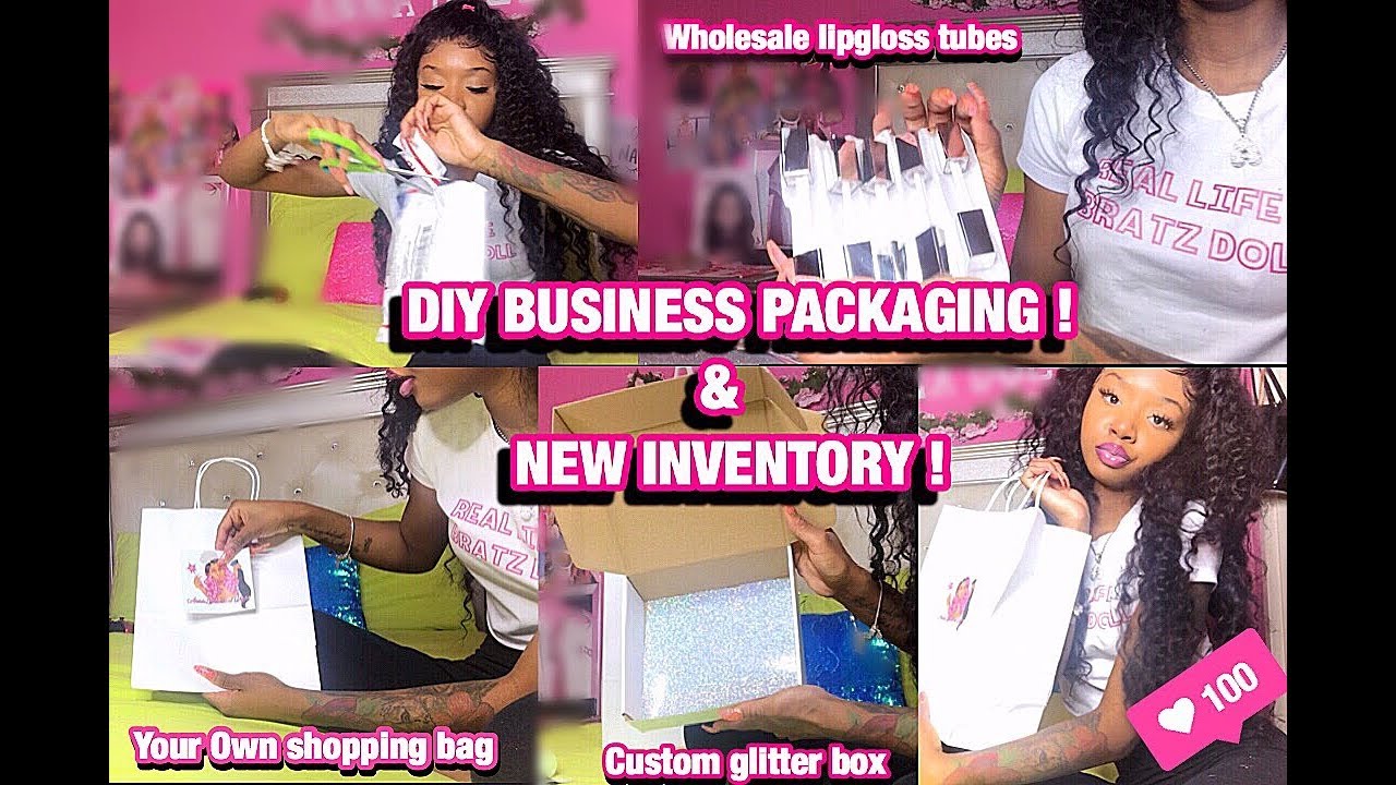 Entrepreneur Life Ep 2 | NEW INVENTORY & DIY BUSINESS PACKAGING ! | Ft Allove Hair