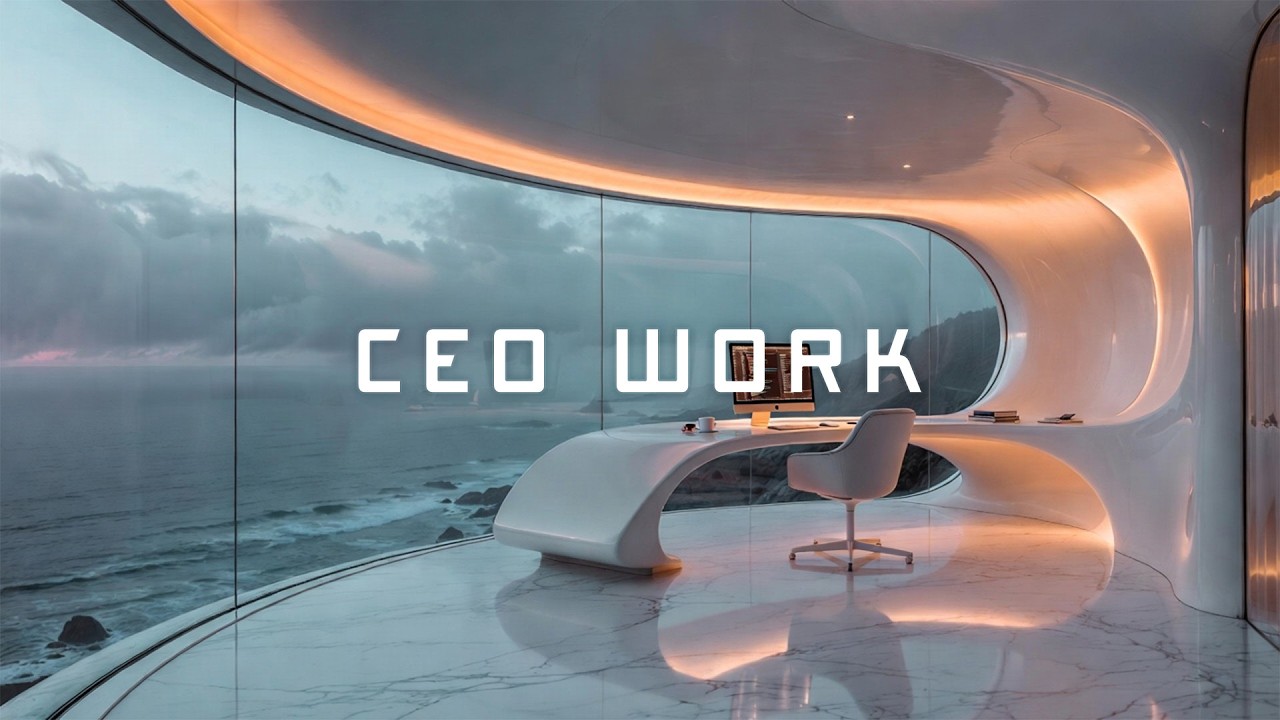 Deep Concentration Music for Morning Work | CEO Mode