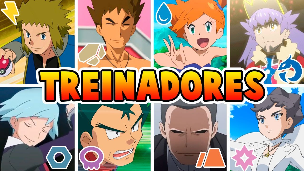 OS MELHORES MESTRES POKÉMON DE CADA TIPO !!