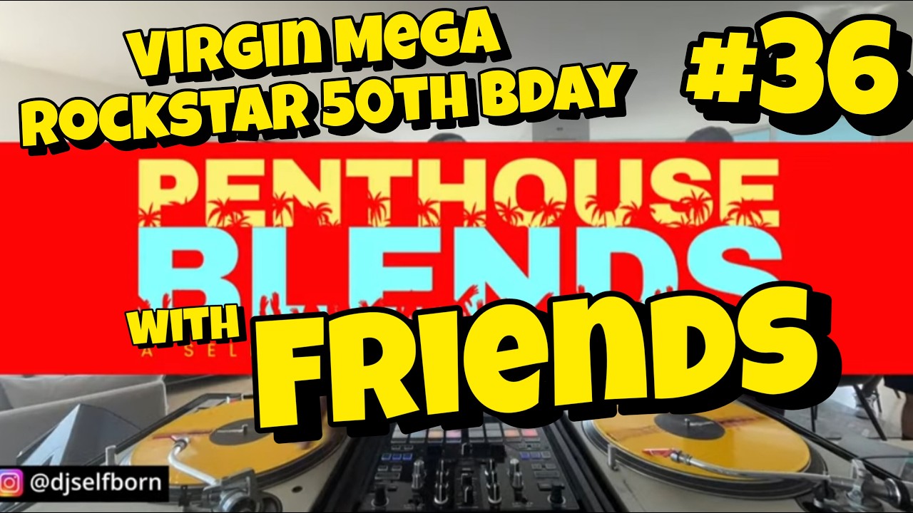 Turntables in the Atlantic! 🎧 Penthouse Blends #36 (50th Birthday Cruise)