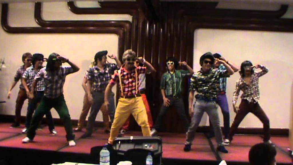 OPMMAD Stepper Boys while dancing 70's Hits during Pistang Pinoy