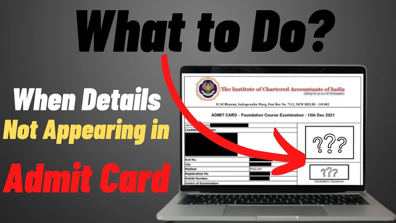 What to Do When Photograph & Signature doesn't appear in Admit Card? || Ravindra Ojha