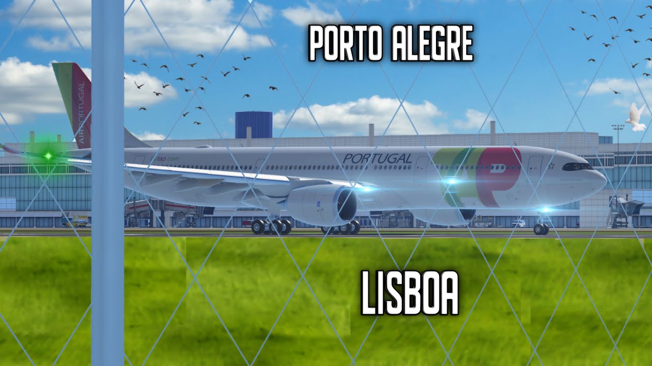 PORTO ALEGRE🇧🇷-LISBOA🇵🇹 | A330-900Neo TAP AIR PORTUGAL💚❤️ (INFINITE FLIGHT/EXPERT) #flightsim ✈️ 🛩