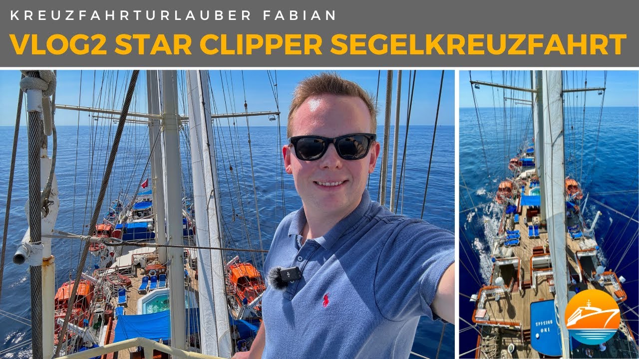 Fabian in Gefahr?! Mastklettern auf der STAR CLIPPER und Beach-BBQ unter Palmen in Panama! VLOG2
