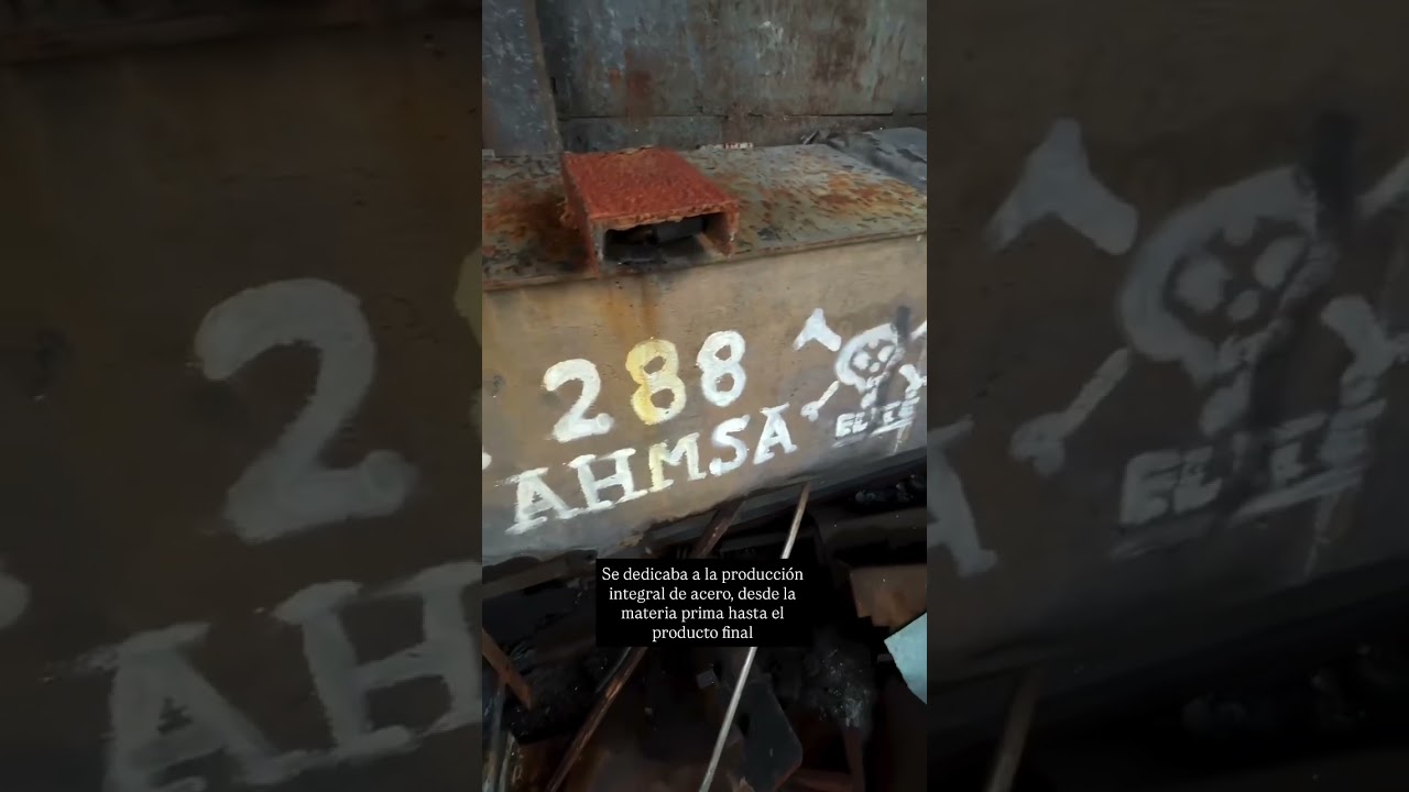 La fundidora abandonada más grande 🏭 Altos Horno Monclova (AHMSA) #urbex #abandonado #coahuila #mty