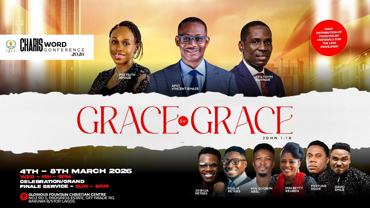 GRACE FOR GRACE  DAY 1 | REV KEHINDE  |THE ROYALTY CHURCH | 3RD MAR  2026