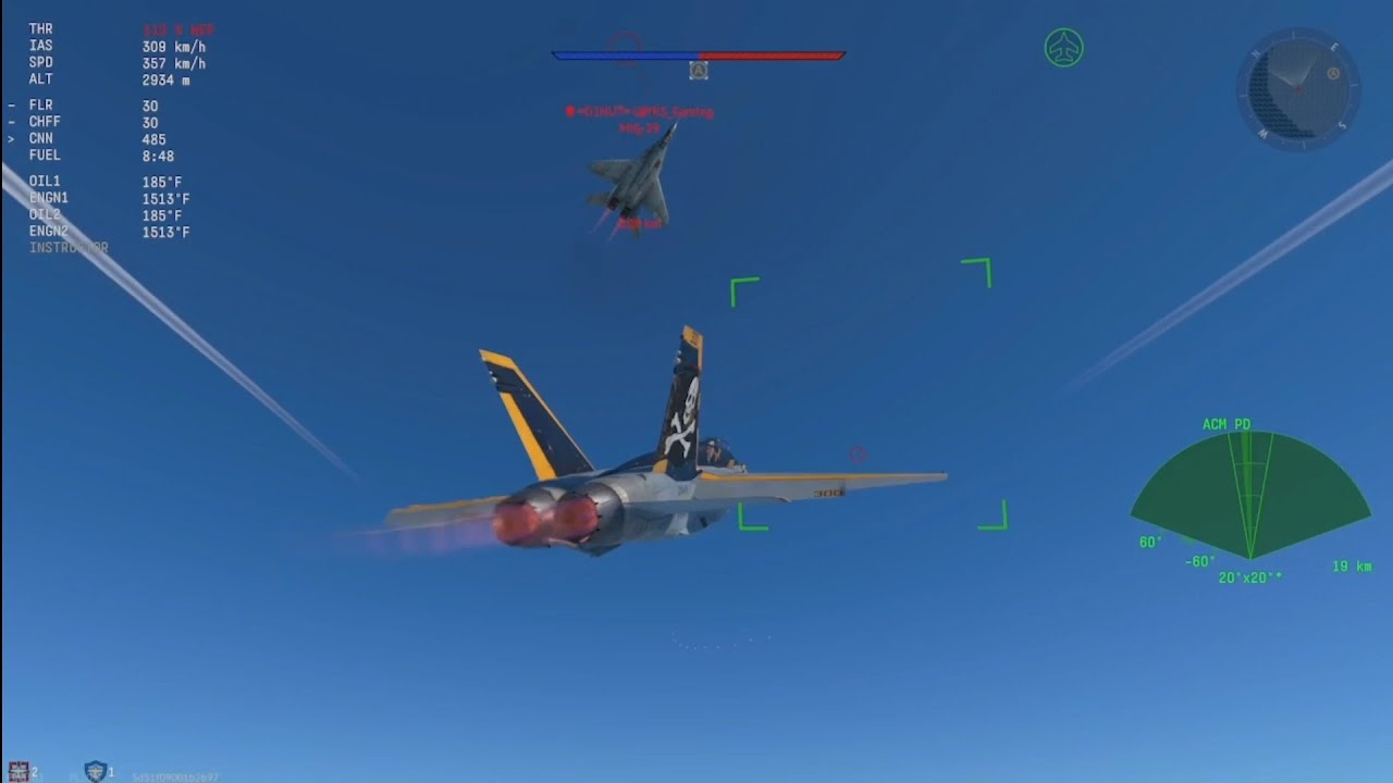 Hornet vs Fulcrum