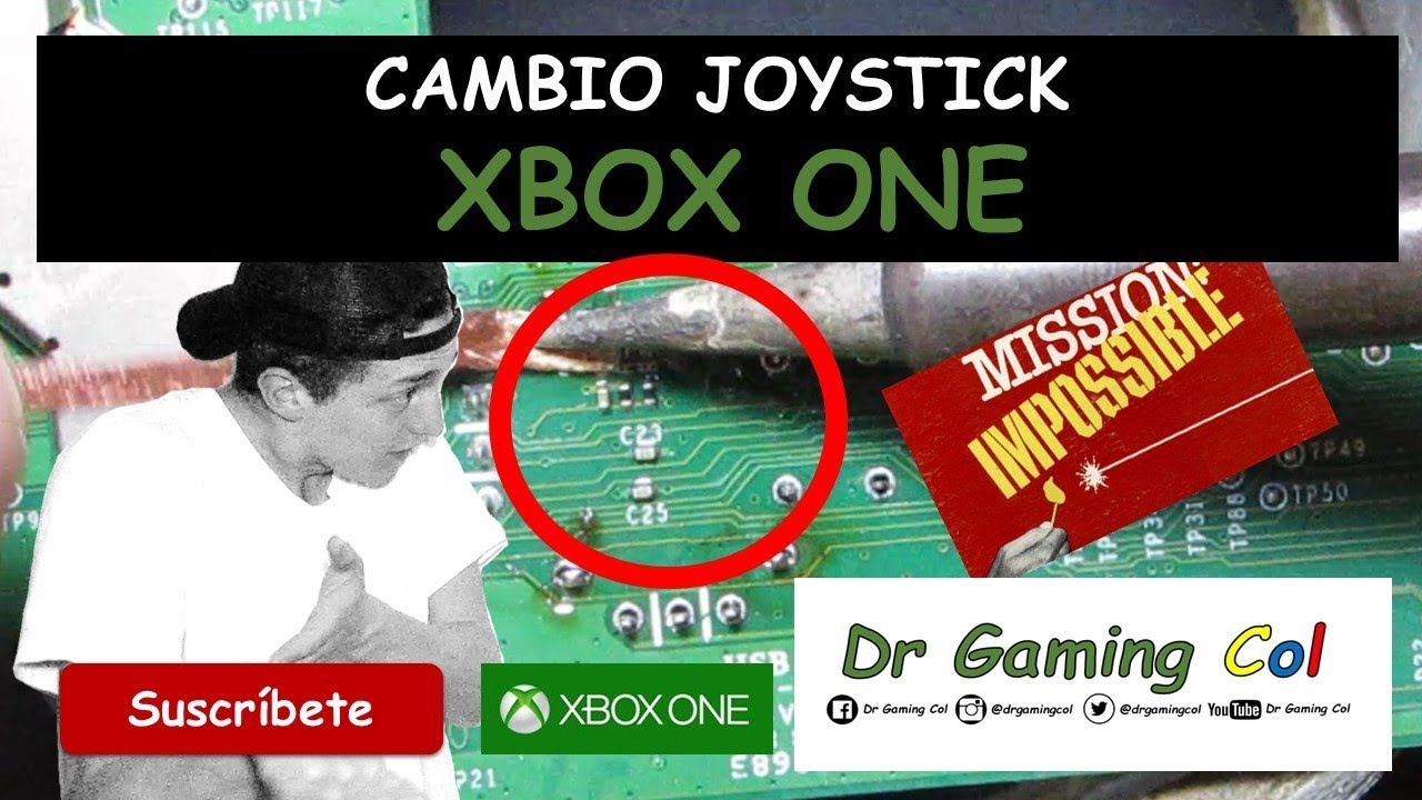 Cómo Cambiar Joystick Xbox One - Replace Xbox One Joystick (55)