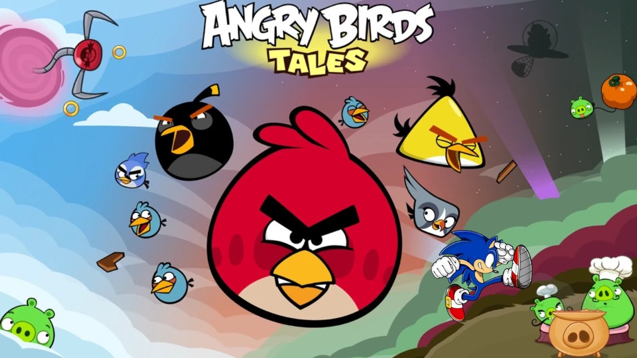 ✪Angry BIrds Tales Fangame✪ 2.0.0 🦔🌀 by @JPAgain #sonic #angrybirds