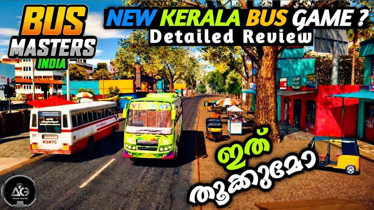 Bus Masters India Malayalam Review | First Gameplay 