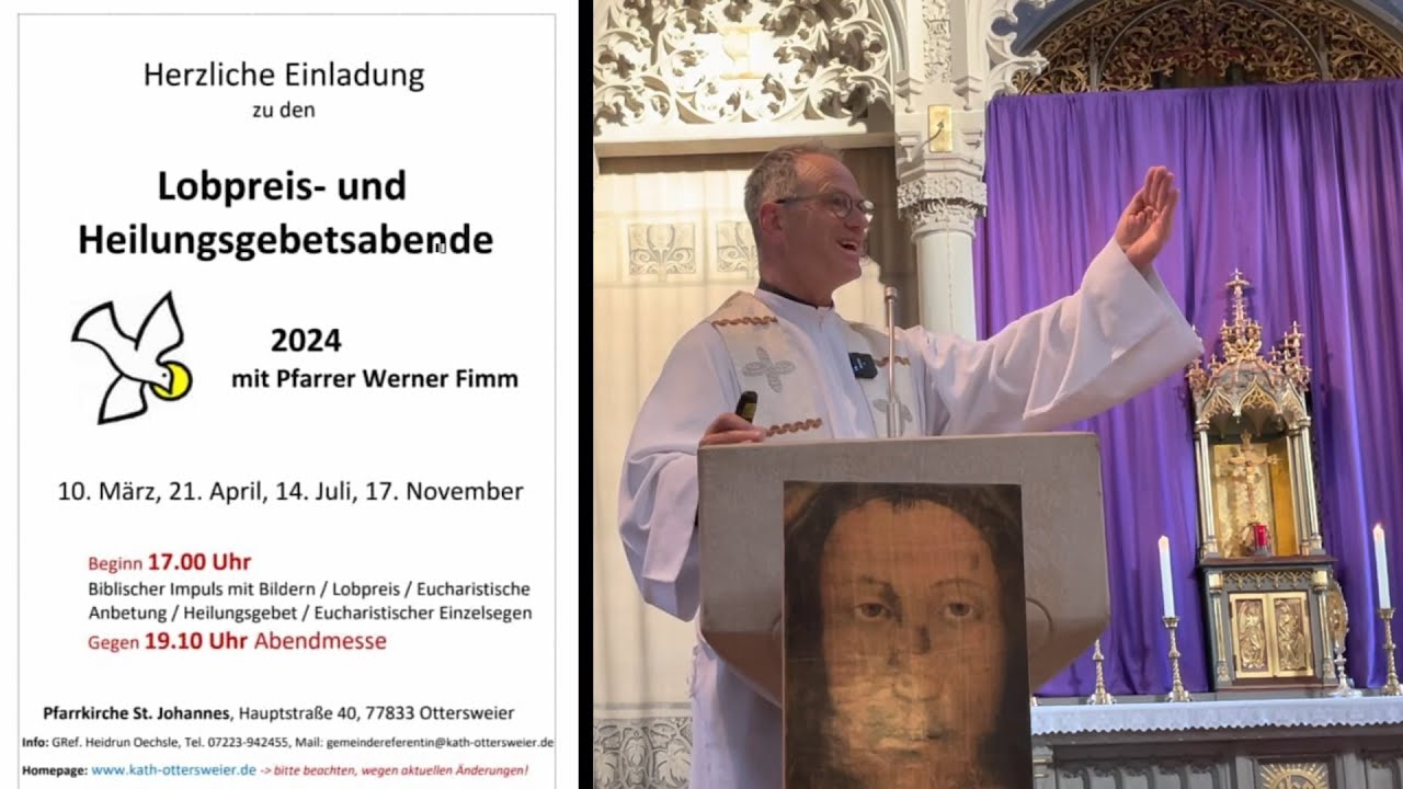Heilungsgebetsabend | Die Freude am Herrn ist unsere Kraft | Pfarrer Fimm