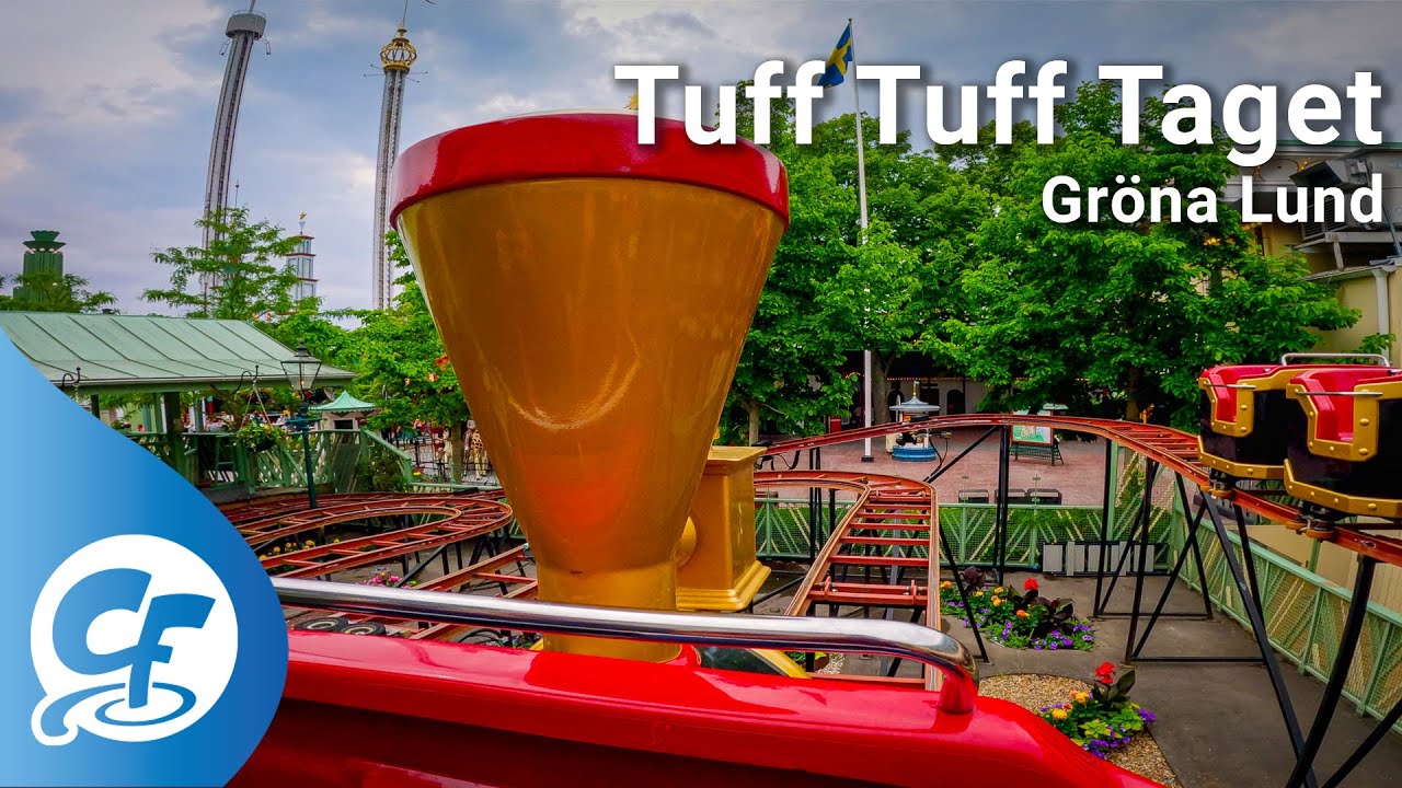 Tuff Tuff Tåget front seat on-ride 5K POV @60fps Gröna Lund Grona Lund Tuff Tuff Taget