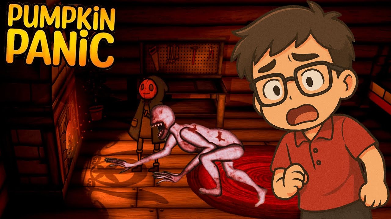 AT THE FARM MONSTER KEEP COMING | Pumpkin Panic PART 1