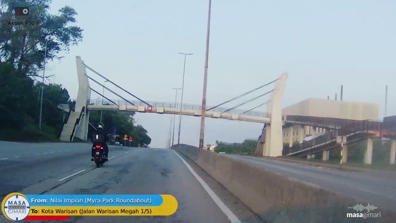 MALAYSIA ROAD DASHCAM  |  NILAI IMPIAN - KOTA WARISAN, SEPANG  via BANDAR BARU SALAK TINGGI