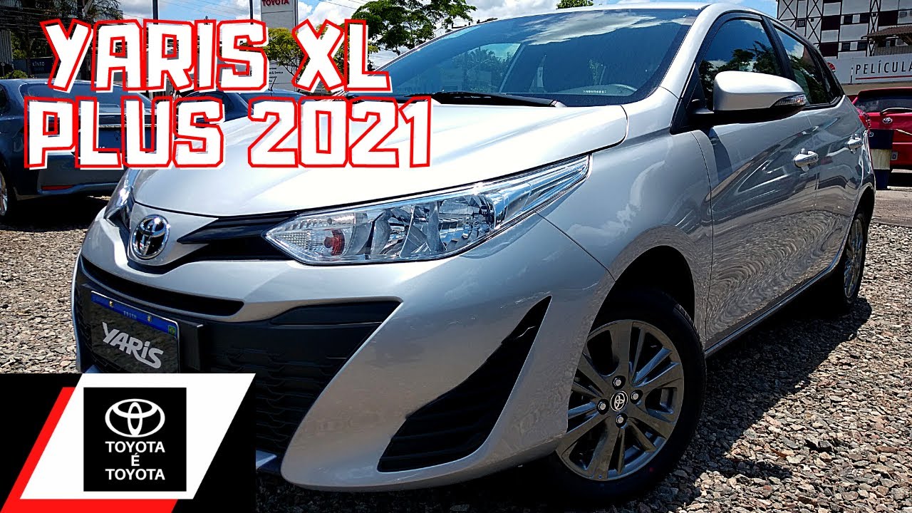 YARIS 2021 | TOYOTA YARIS XL PLUS CONNECT 2021 1.5 HATCH 0KM DETALHES DO INTERIOR E EXTERIOR