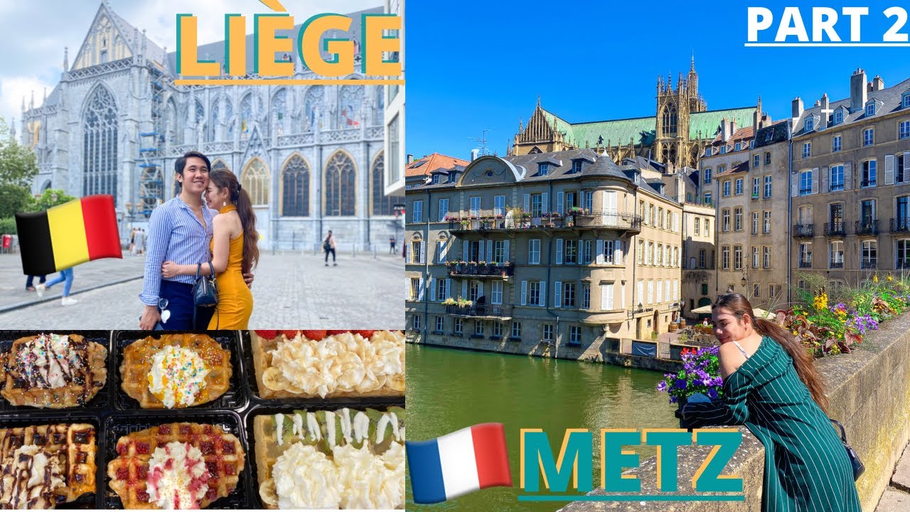 Luxembourg (Pt 2) + Train to Liége, Belgium and Metz, France | daisydianned