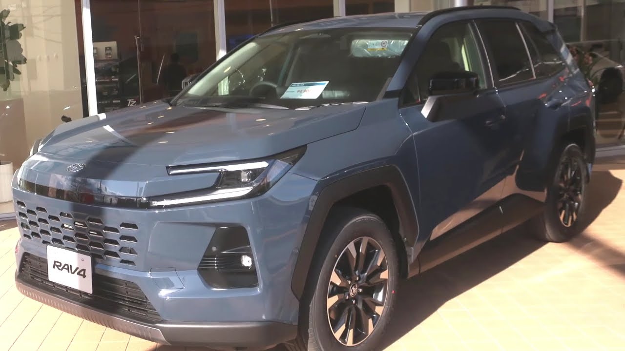 【新型RAV4 ついに実車到着！】Z（ハイブリッドE-Four）2.5ｌ🍂TOYOTA「新型RAV4」全面刷新！12月17日発売 フルモデルチェンジ debut