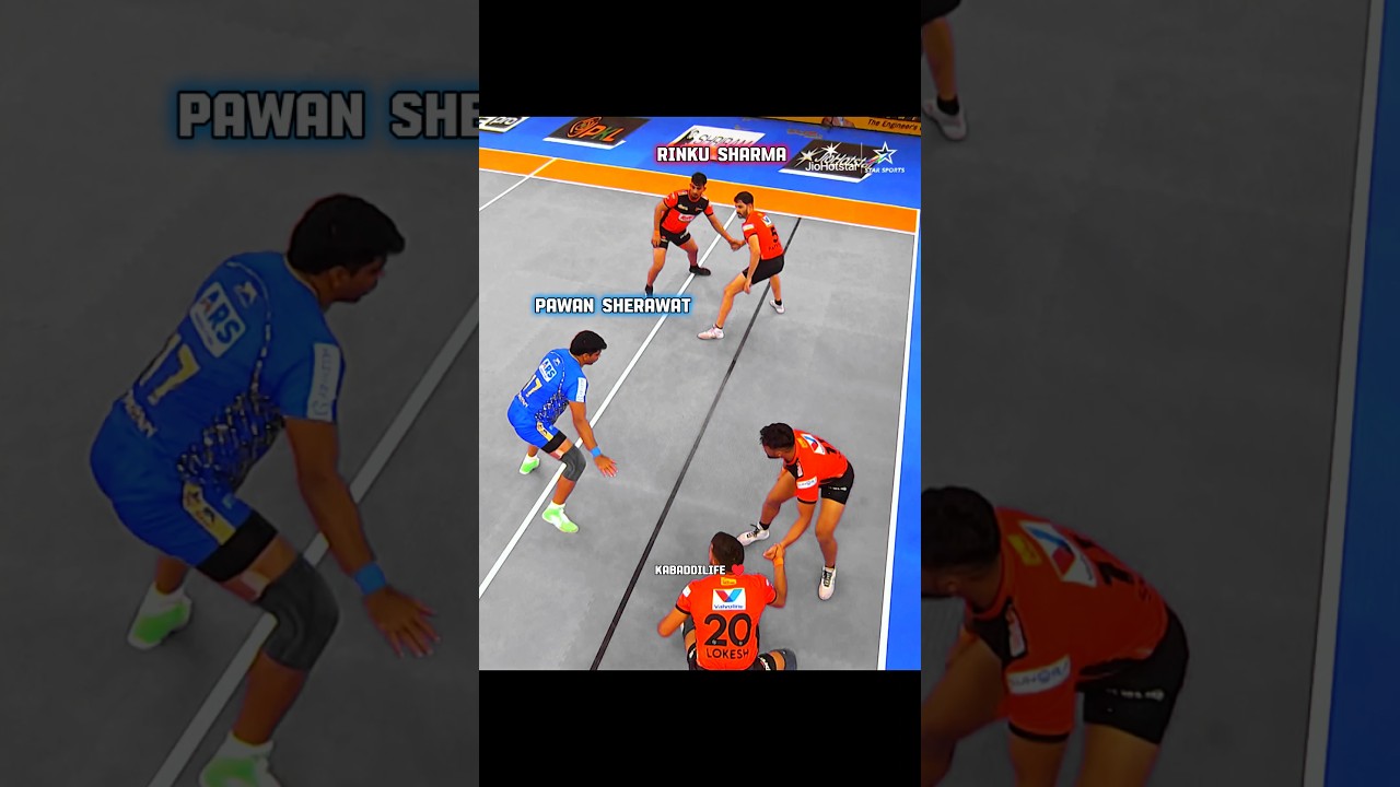 Pawan Sherawat vs Rinku Sharma 🔥🔥#shorts #kabaddi #kabaddilife
