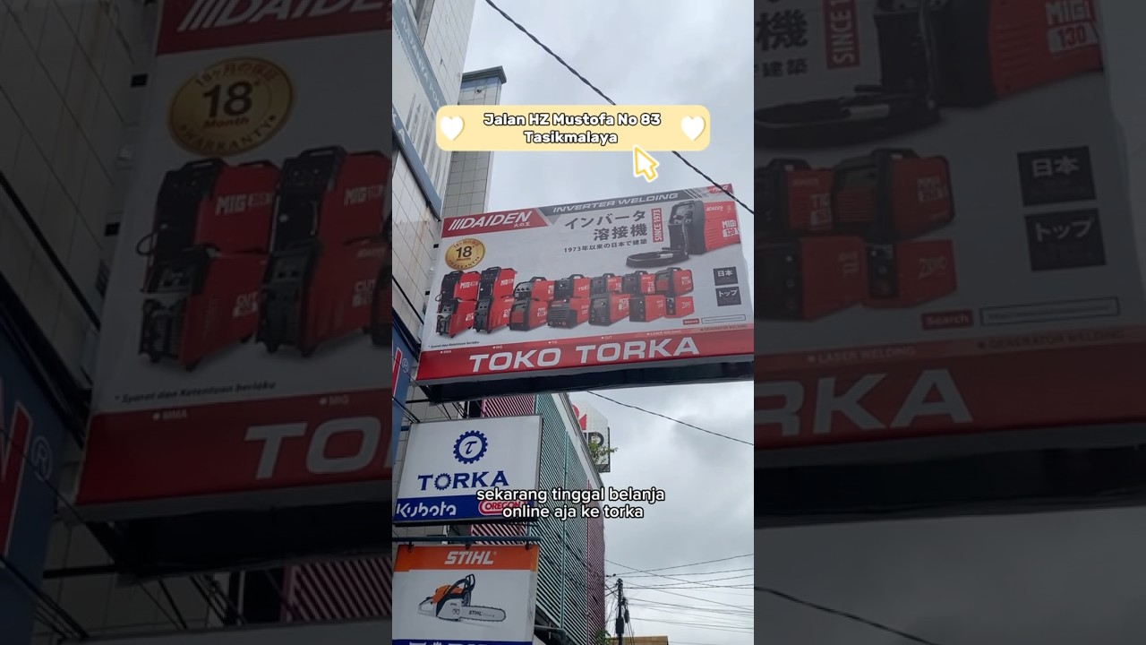 Torka, jl hz mustofa no 83 #alatteknik #tasikmalaya #traktor #shimizu #pompaair #alatpertanian