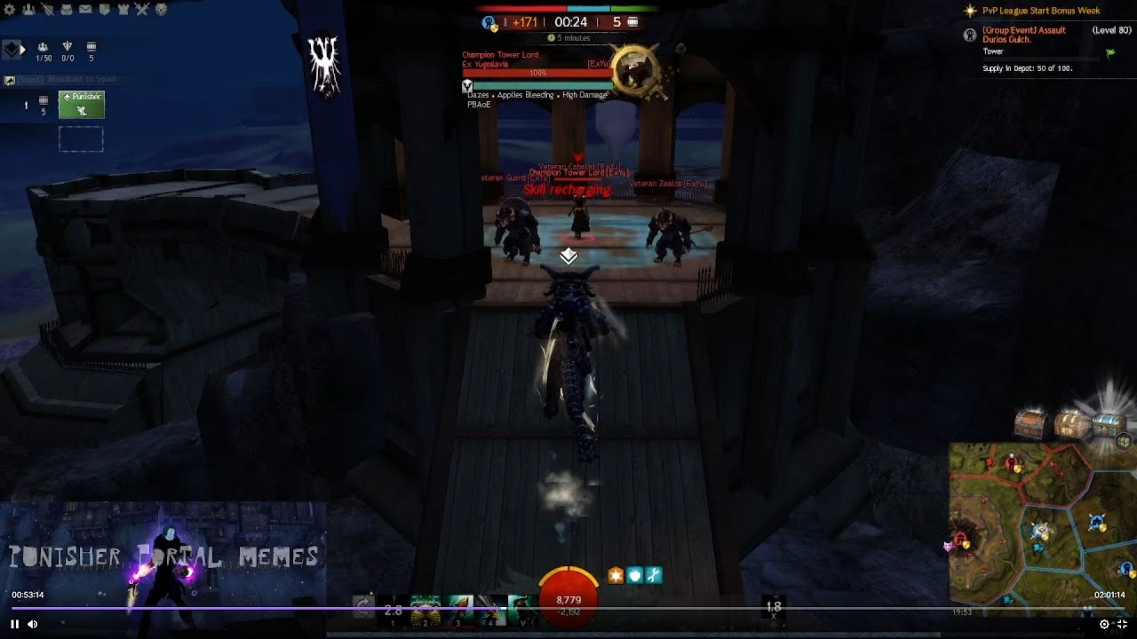 Guild Wars 2 WvW - Portal Trolling FoW Hard!! - Twitch Stream