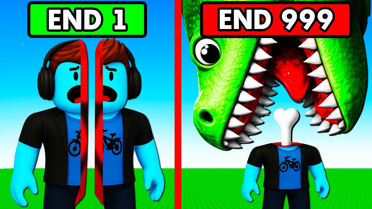 Все концовки Roblox