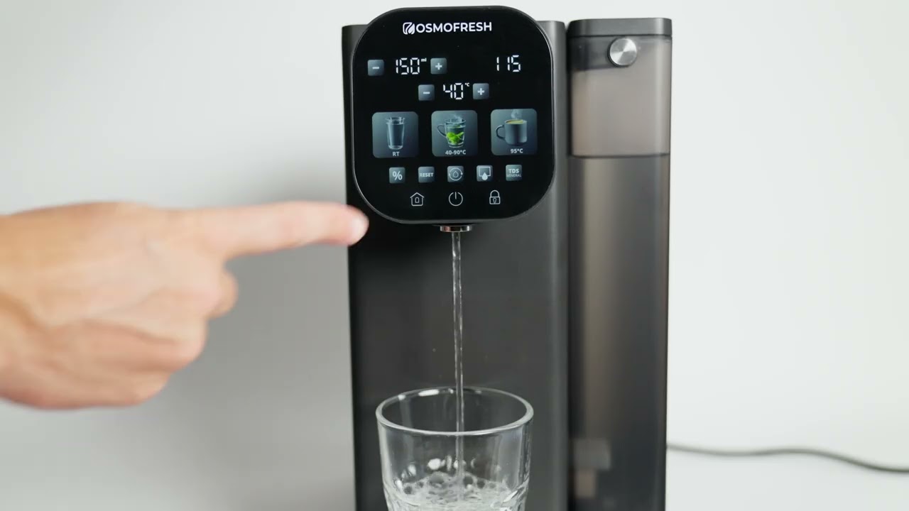 OsmoFresh® Fusion Air - Übersicht aller Funktionen am Display