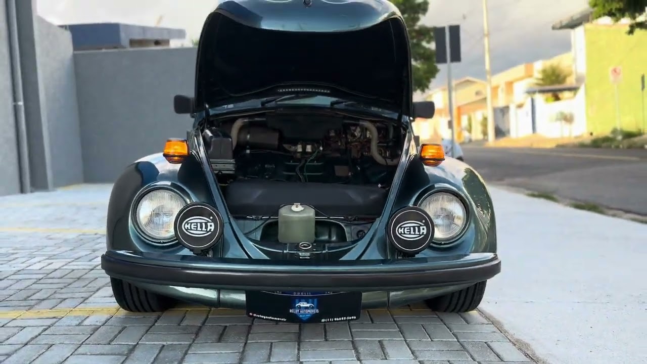 Vw Fusca Itamar 1600 1994 Verde Pinus Luxo ll #reloyautomoveis #vwfusca #vw #fuscas #fuscaavenda