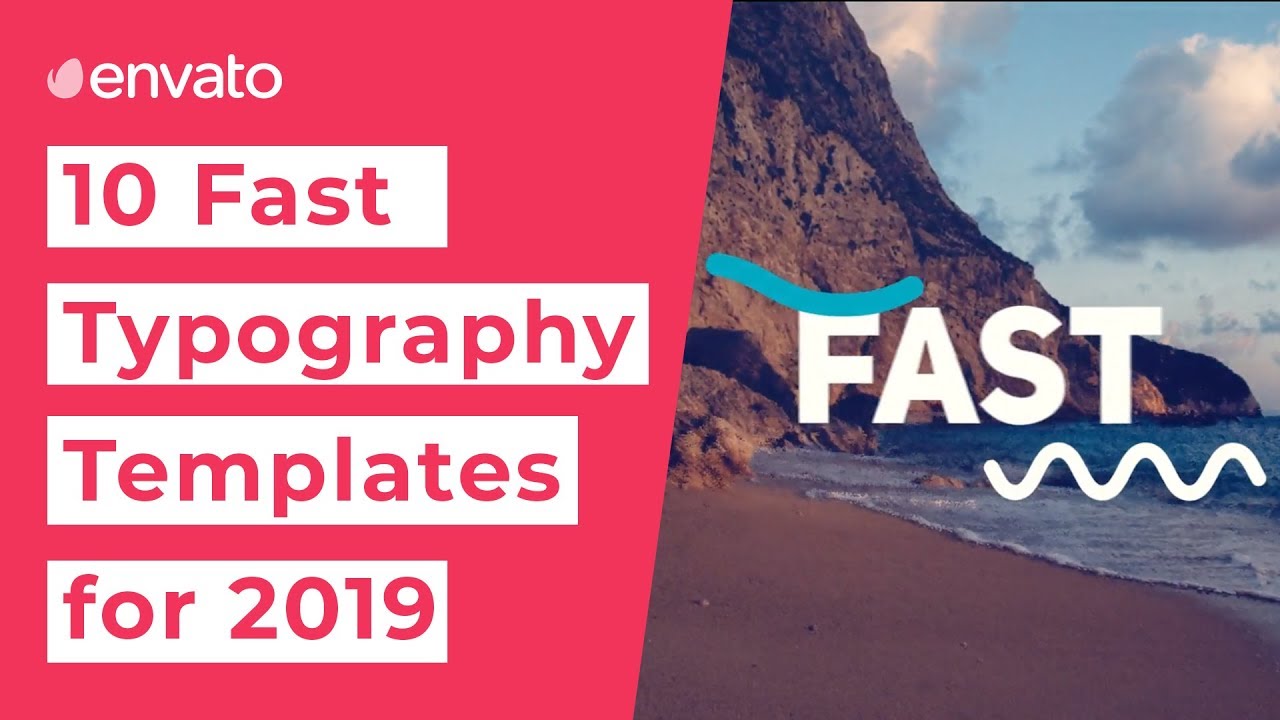 10 Best Fast Typography Templates