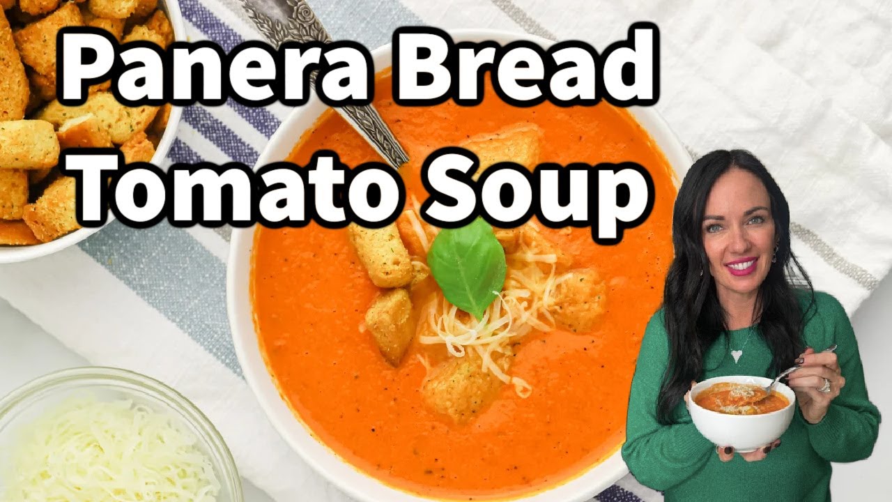 Panera Bread Tomato Soup - Creamy & Delicious