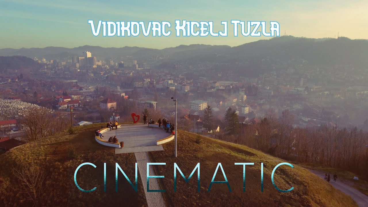 VIDIKOVAC KICELJ, TUZLA. SNIMAK DRONOM januara 2023. godine. (Bosna i Hercegovina)