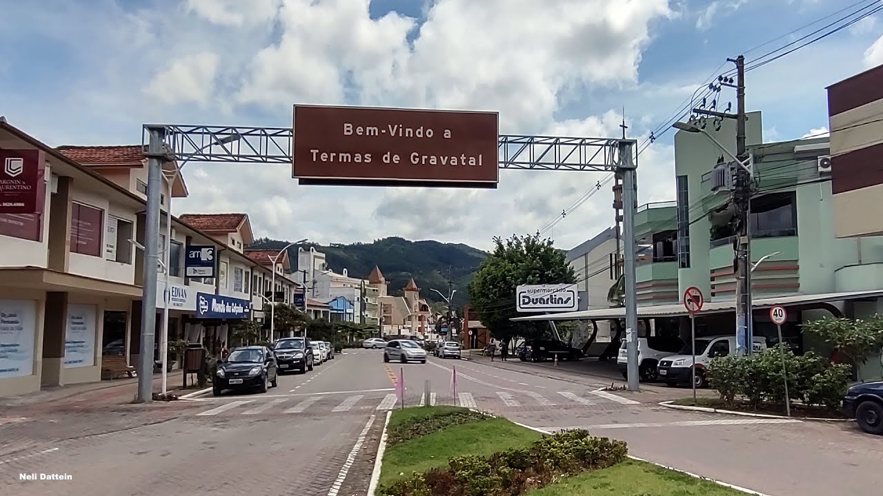 Termas do Gravatal, Bairro das Águas Termais, no município de Gravatal, Santa Catarina.