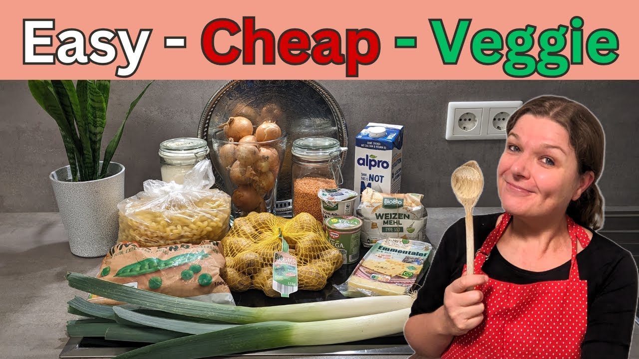 3 Cheap and Easy Vegan/Vegetarian meals - Cleaning out the pantry - Veganuary