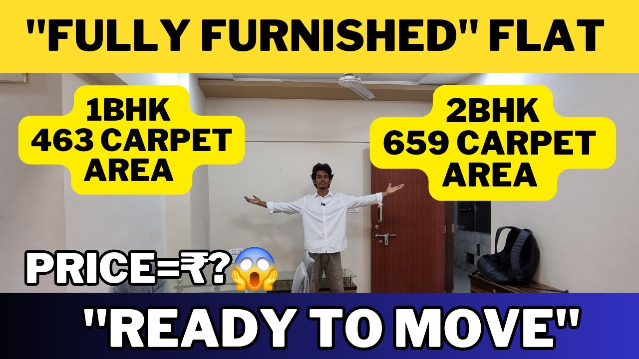 Ready to move flat | Fully finished FLAT | flat in mumbai | 1BHK FLAT